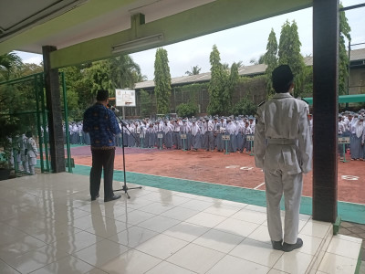 Upacara Hari Pahlawan, Pembina oleh Kepala Sekolah SMA Negeri 92 Jakarta