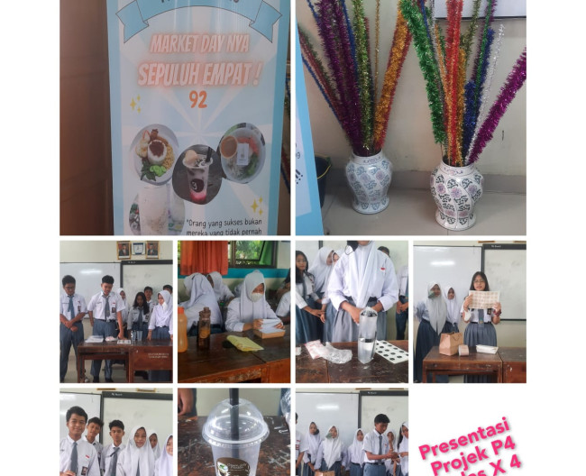 Persiapan Festival Projek Profil Pelajar Pancasila (P4)