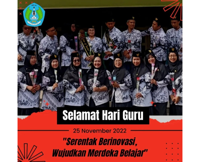 Upacara Peringatan Hari Guru 25 November 2022