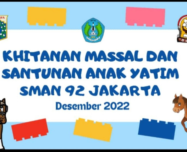 Khitanan Massal dan Santunan Anak Yatim SMAN 92 Jakarta